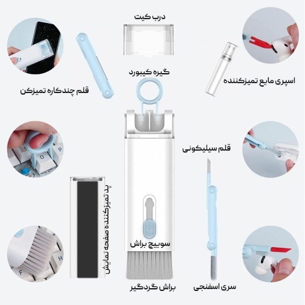 کیت تمیز کننده هندزفری و هدفون - Image 4